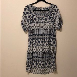 ROXY Blue Patterned Dress